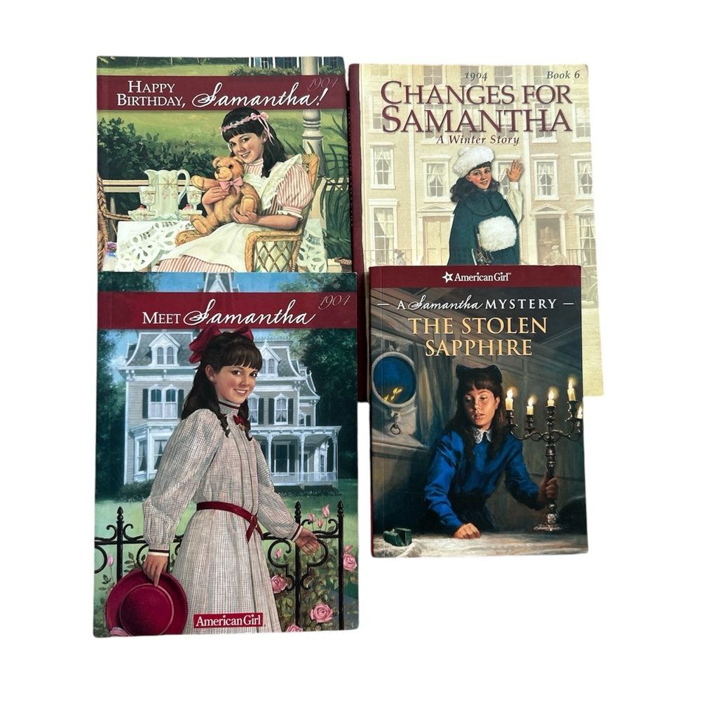 American Girl Samantha Set of 4 books